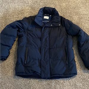 Mens Lacoste Puffer Coat Large